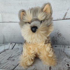 DOUGLAS Yettie Yorkie Yorkshire Terrier Puppy Dog 10" Plush Toy Stuffed Animal